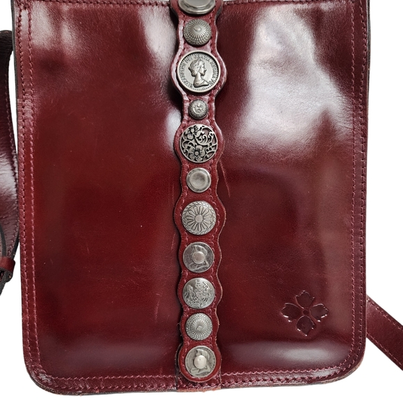 PATRICIA NASH RENAISSANCE COIN VENEZIA LEATHER CROSSBODY - Picture 7 of 12